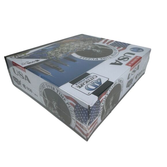 New USA History Over Time Puzzle 4D Cityscape Jigsaw Map Skyscraper SEALED BOX - Picture 12 of 12